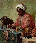 Gyula Tornai The Jewelry Maker painting